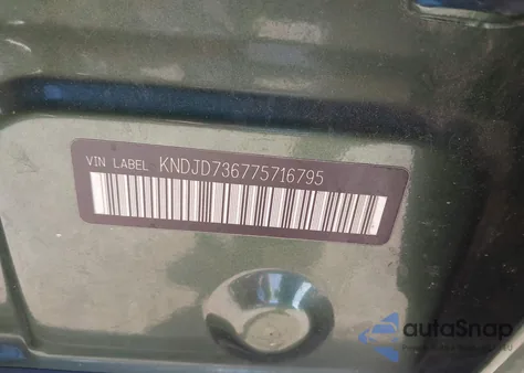 2007 Kia Sorento Ex from USA, damaged, VIN KNDJD736775716795